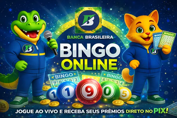 Bingo - Banca Brasileira - Cadastre-se aqui!